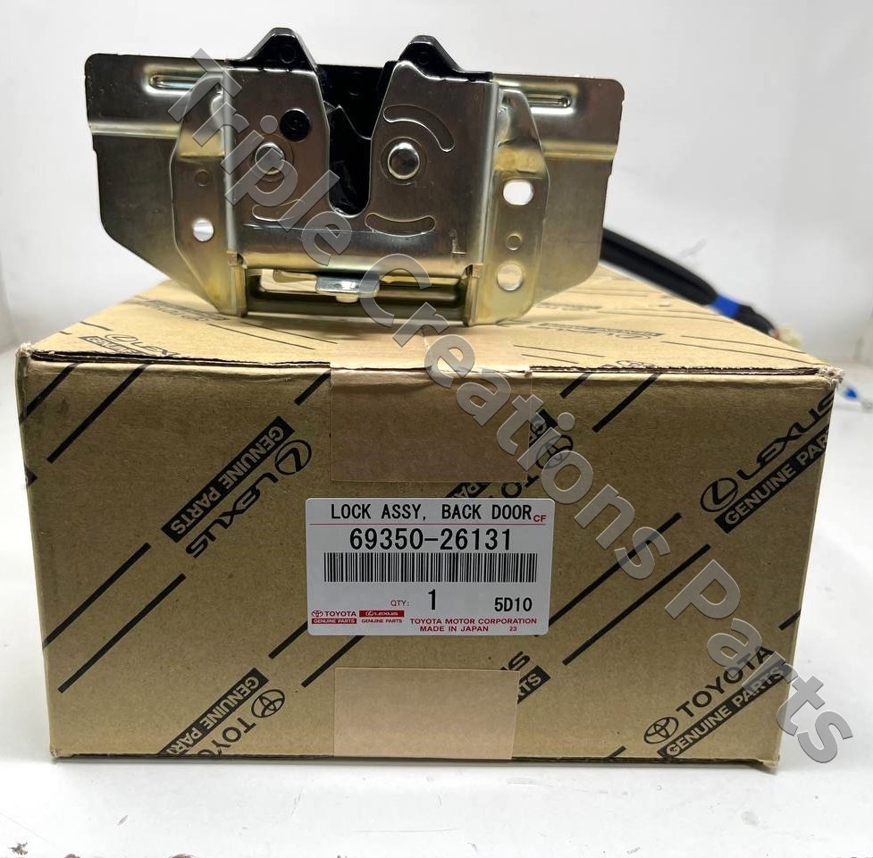 Toyota Genuine 69350-26131 Lock Assy Back Door 6935026131 OEM | eBay
