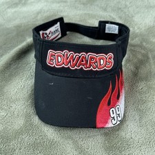 Chase Authentics Edwards 99 Hat Visor Strap Back One Size Black Roush Racing