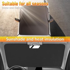 Copertura Parabrezza Auto Copri Parasole Blocca Raggi Uv Protezione Anti Calore - Miniatura 2