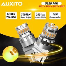 3157 3156 Led Amber Yellow Turn Signal Parking High Power Light Bulb 1200lm Gus