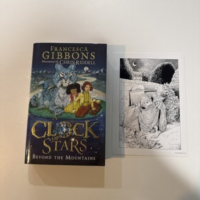 SIGNED A Clock of Stars Beyond The Mountains  Francesca Gibbons GOLDSBORO 1st Ed