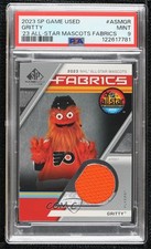 2023-24 Upper Deck SP Game Used All-Star Mascot Fabrics Gritty PSA 9 MINT i1f