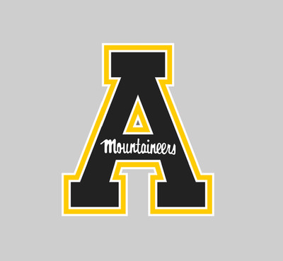 Sticker - Appalachian State Mountaineers Logo - Die Cut Laminated Vinyl Decal