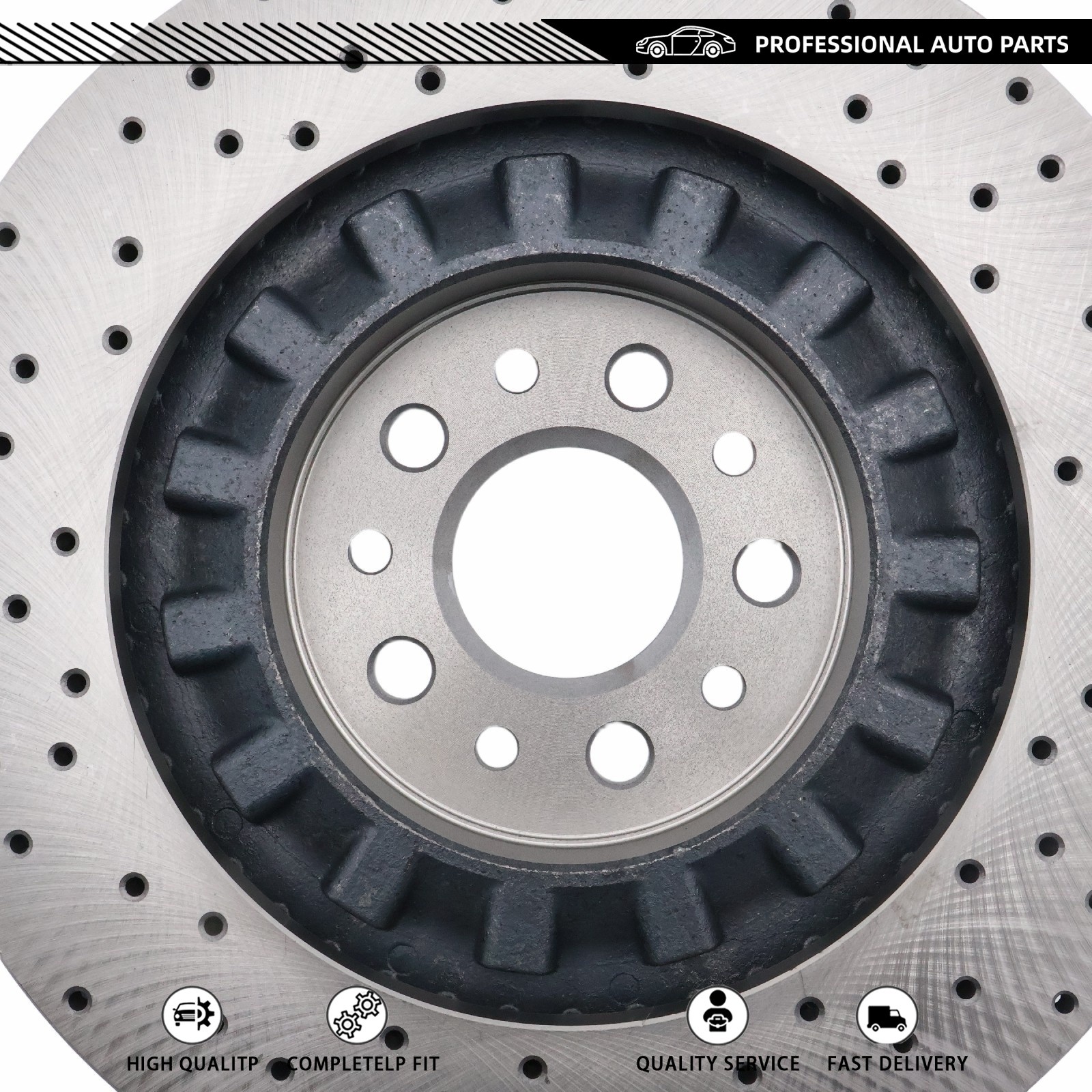 Maserati Ghibli 2014 Front Left, right Brake discs Pair P/N 670030935