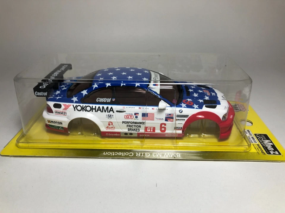 Kyosho Mini-Z Karosserie ROUTE 246 BMW M3 GTR ALMS 2001 No.6 - Bild 4 von 4