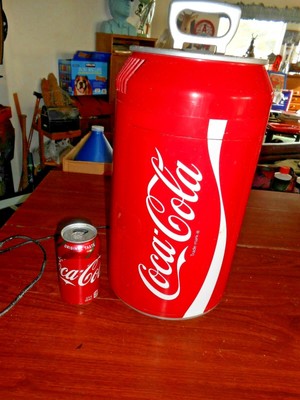 coca cola big fridge