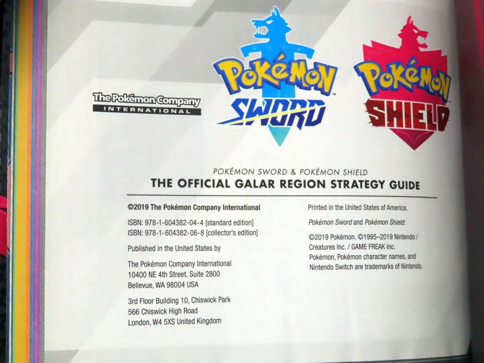 Pokémon Sword & Pokémon Shield: The Official Galar Region Strategy Guide