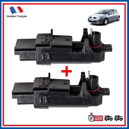 Lot De 2 Modules TEMIC Pour Lève-vitre électrique Renault (Clio III, Scénic, Mégane, Laguna...) - Compatible 0675 C4, 440726...