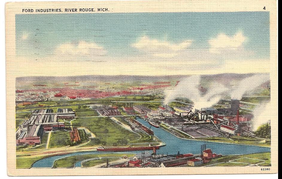 Vintage 1938 PC Ford Industries River Rouge Mich eBay