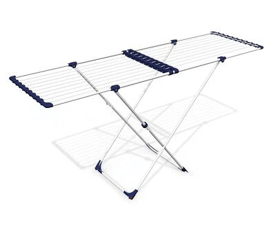 Stendibiancheria Stendino in Acciaio Estensibile 20Mt di Bucato Gimi Stendissimo