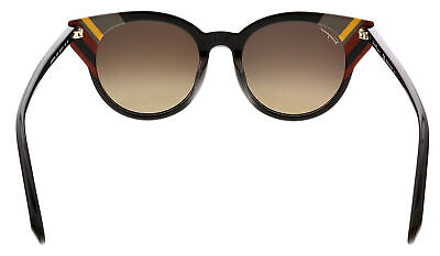 フェラガモ Salvatore Ferragamo サングラス SF883SA-208 Salvatore Ferragamo SF883SA 208 Dark Brown Round Sunglasses