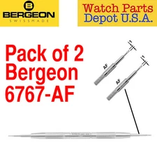 Bergeon 6767-AF - Replacement FINE FORKED point tip for 6767-F Tool (Pack of 2)