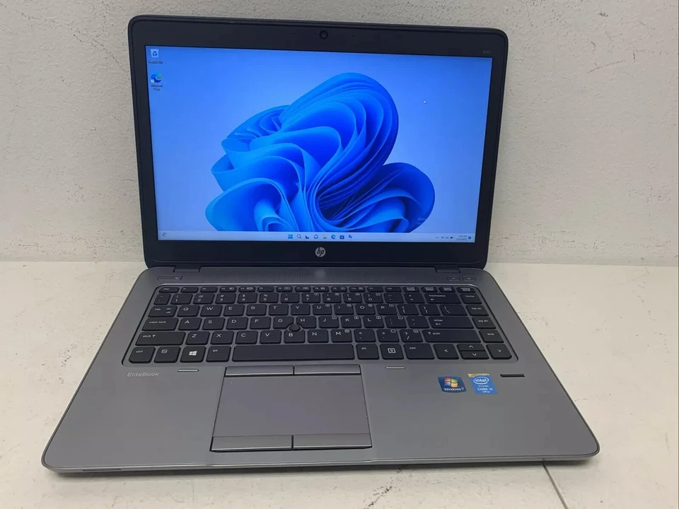 HP Elitebook 840 G1 14" Laptop Core i5 4200U 8GB 128GB SSD WebCam Windows 10 - Image 3 of 4