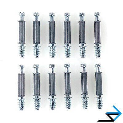 12 x Replacement Cam Lock Screws for IKEA 118331 (BILLY, BRIMNES
