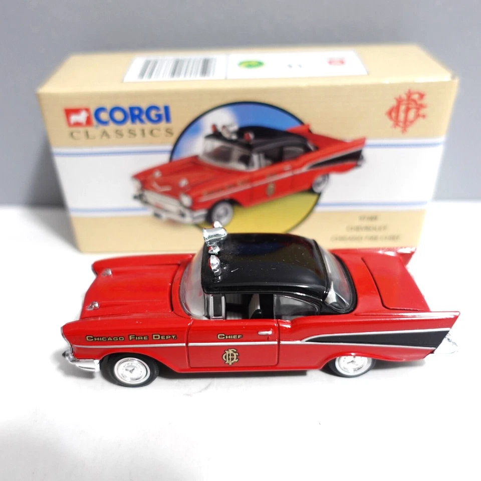 Corgi Diecast Chevrolet Chicago Fire Chief 1:43 Scale - Image 2 of 4
