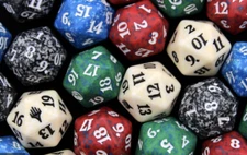 Magic the Gathering d20 Spindown Life Counter Die Lots of Sets and Colors MTG