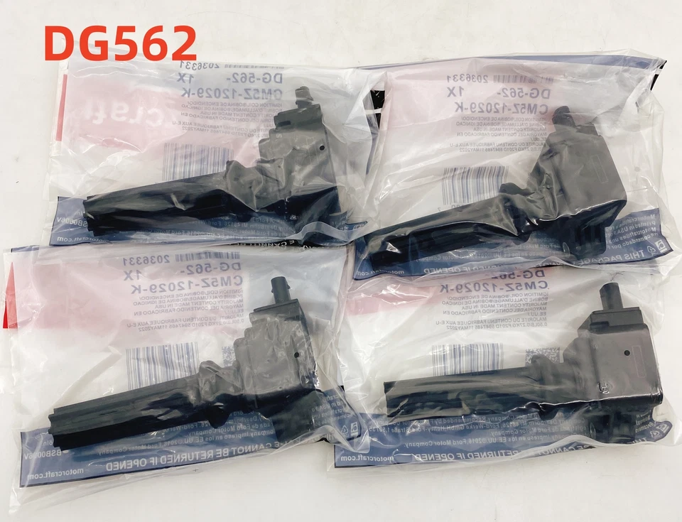 4pcs DG562 MOTORCRAFT COILS IN SEALED FACTORY BAGS NEW STOCK DG-562 For FORD Foto 2 de 4