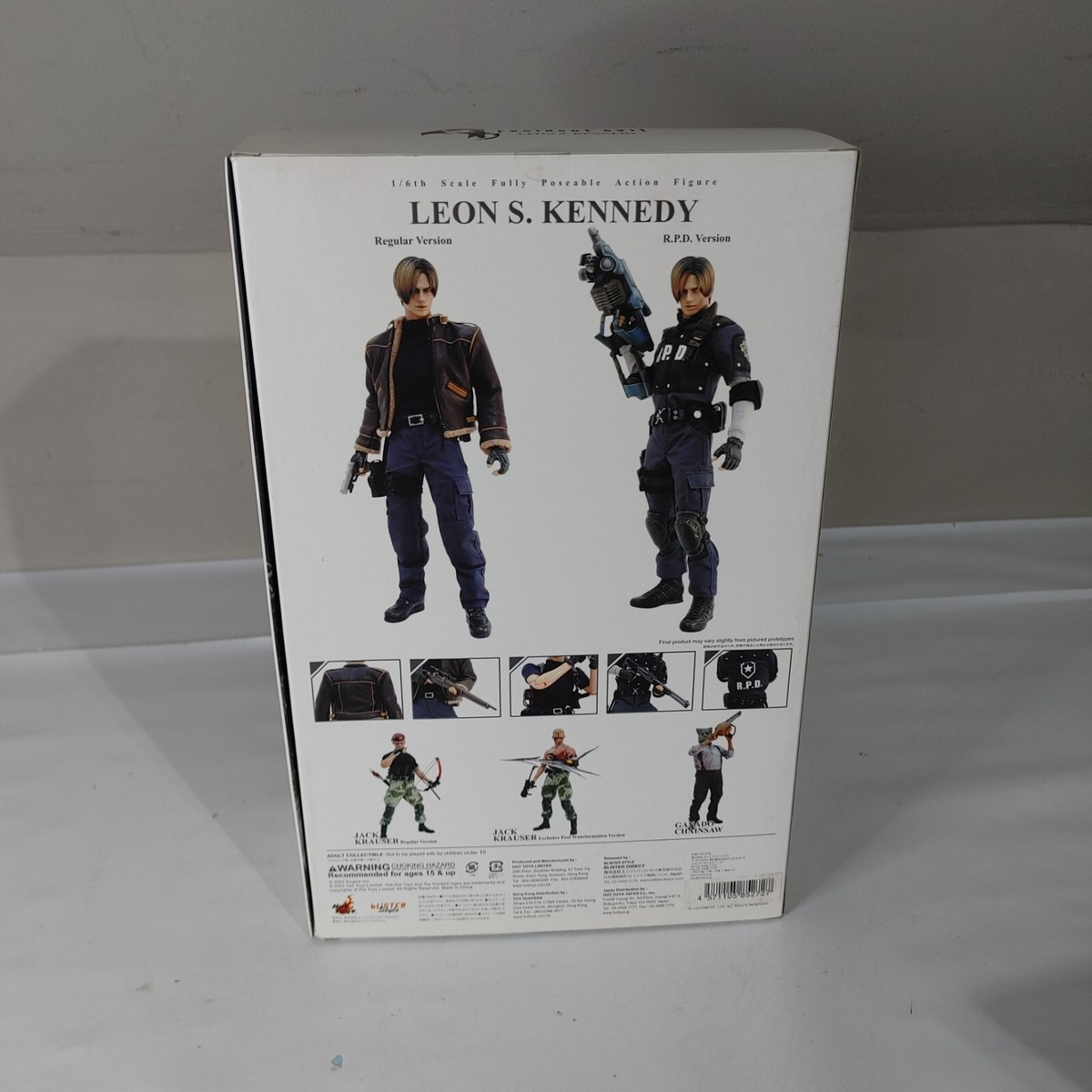 Hot Toys Leon Kennedy Resident Evil 4 RPD Version 1/6 Scale HTF | eBay