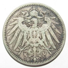 Germany 1893 A 1 Mark KM# 14 (X106)