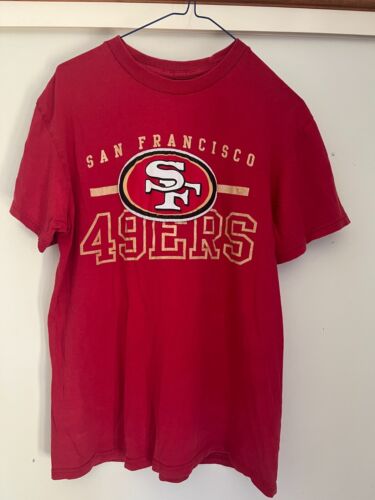 San Francisco 49ers NFL Majestic T Shirt size medium - see description - Picture 1 of 10