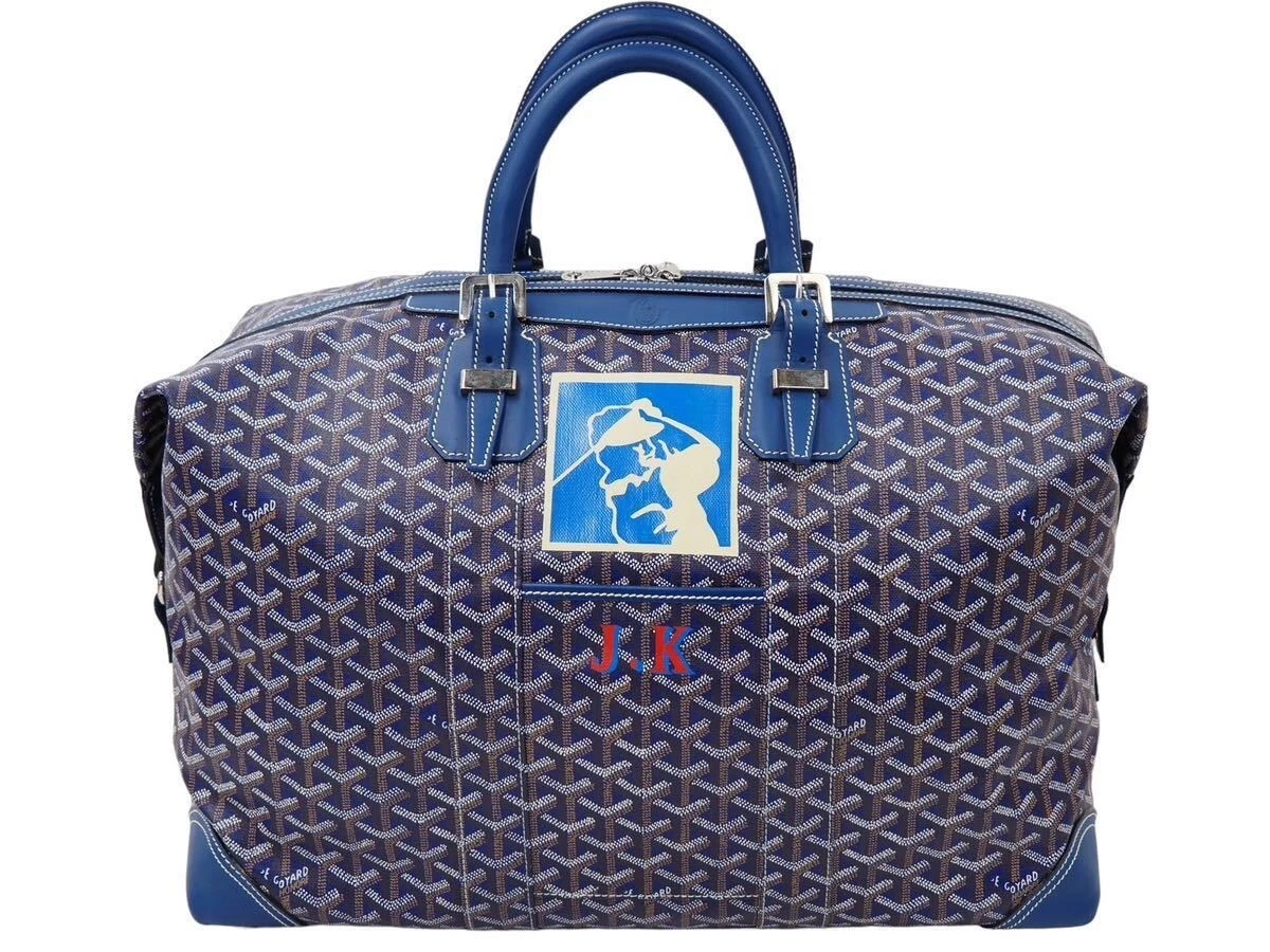 Goyard Holdall Bag Boeing 55 Green