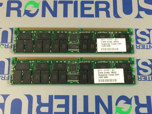 SUN 2GB Kits(2x 1gb DIMMS) X7704A-4 - Picture 2 of 2