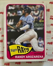 RANDY AROZARENA -2021 TOPPS SERIES-2 -1965 TOPPS REDUX -RAYS -#T65-46