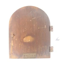 Herschede Electric Mantel Chime Clock Wooden Back Door 8-5/16 In Tall - GL252