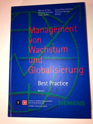 Management v. Wachstum + Globalisierung Best Practice Band 2, 2008 NEU+Geschenke