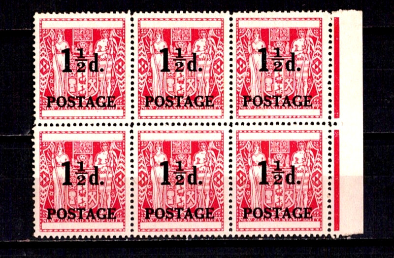 New Zealand 1940 Postal Fiscal MNH