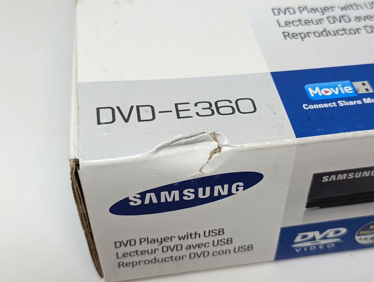 Samsung DVD-E360 DVD Player With USB - NEW SEALED Samsung DVD-E360 DVD Player With USB - NEW SEALED