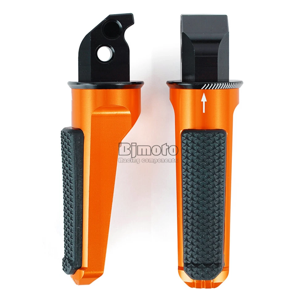 Rear Foot Peg Footrests For HONDA CBR1000RR FIREBLADE/SP 2014-2016 Orange Foto 2 de 4