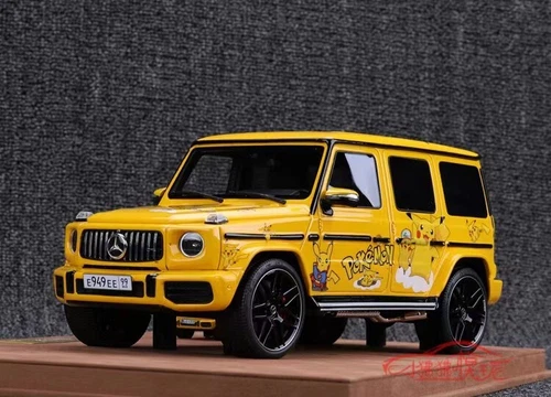 1/64 + 1/18 VIP Models Mercedes-Benz G63 AMG Pokemon Pikachu Livery - Picture 10 of 17
