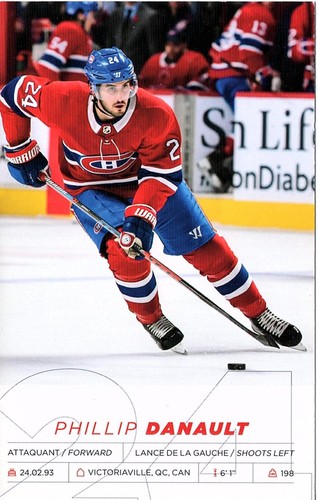 2018-19 Montreal Canadiens Hockey Team Issued Postcards Trading Cards NHL - Picture 3 of 9