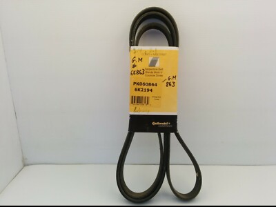 CONTINENTAL CONTITECH PK060864 SERPENTINE BELT, 6K2194, BANDA MULTI-V, NIB