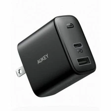 AUKEY SWIFT 32W POWER DELIVERY FAST CHARGER ADAPTER PA-F3S Black
