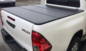 Tri Fold Hard Lid Tonneau Cover For Toyota Hilux Sr5 2005 2015 Ebay