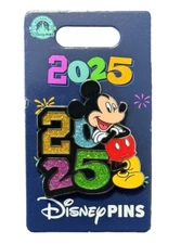 2025 Disney Parks Mickey Mouse Year Dated OE Pin
