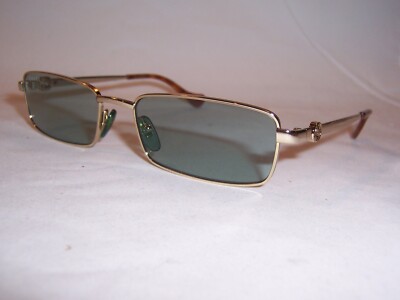 Gucci GG1600S 003 Womens Authentic Sunglasses Gold/Green  display picture 2