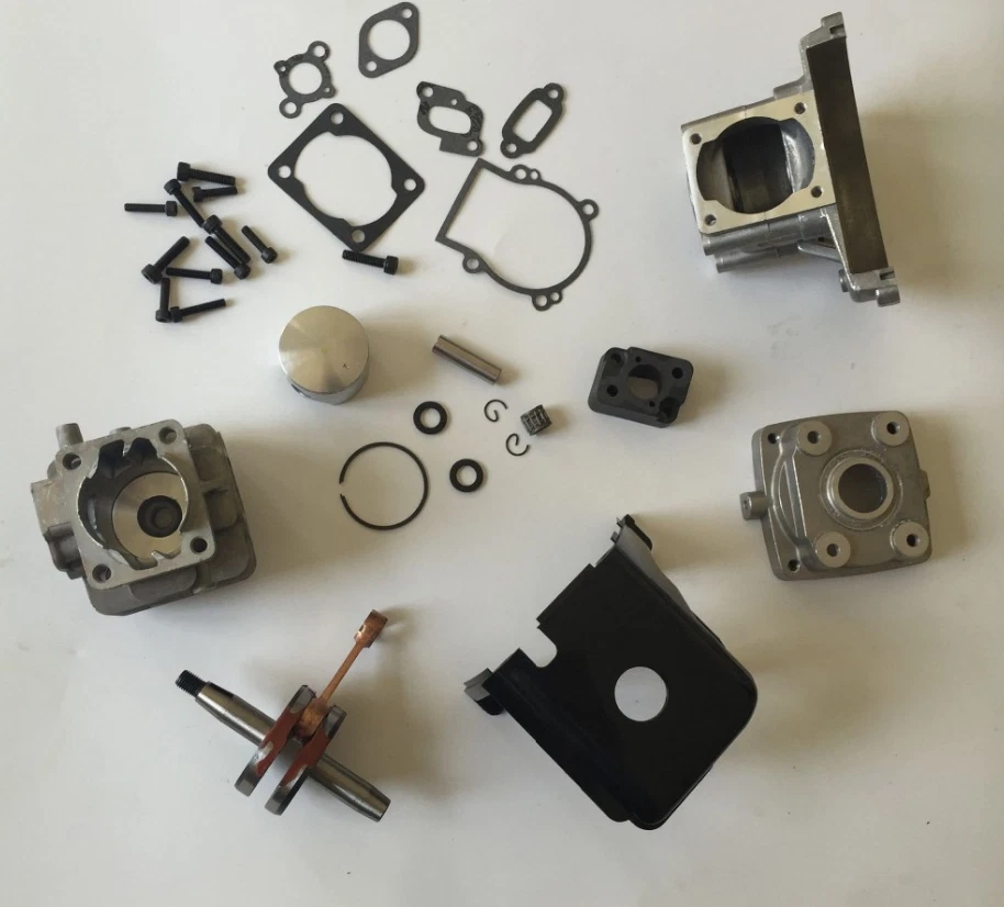 35cc Groß Bohrung Zylinder KIT 38mm für 26-30.5CC Zenoah für baja Losi 5T FG - Bild 2 von 3