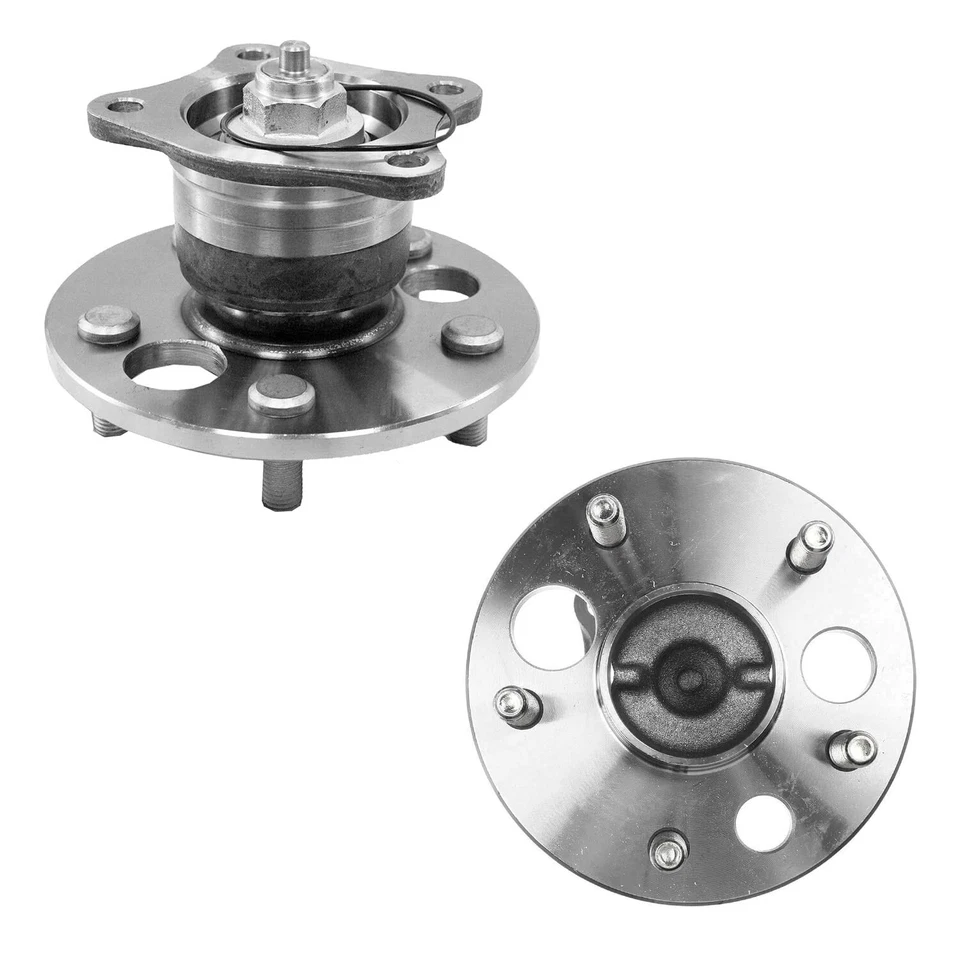 Front + Rear Wheel Bearing and Hub Set for Toyota Camry Solara 4 Cyl Non - ABS - Image 4 of 4