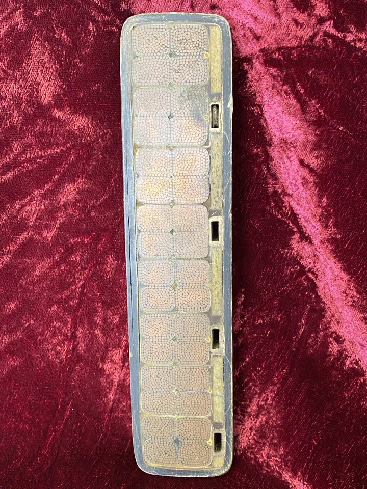 明治时代古董日本武士剑 Whetstone 杆刀片磨刀器 — 第 2/4 张图片