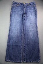 Women Seven7 Premium Jeans Flare 5 Pocket Medium Wash Stretch Sz 12 Meas 33x31 