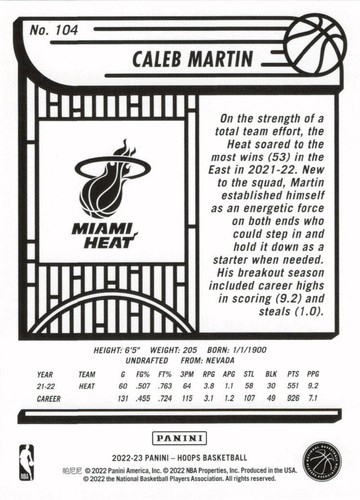 2022-23 PANINI NBA HOOPS Basketball Base Set - COMPLETE your set Pick your card - Picture 201 of 441