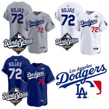 Men's Dodgers #72 Miguel Rojas Limited Stitched Jersey S-3XL NWT