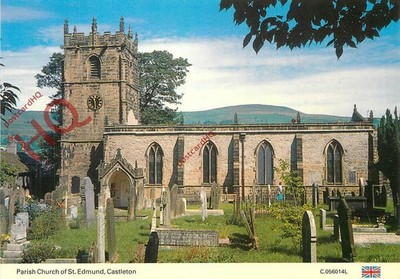 Ansichtskarte:;Castleton, Pfarrkirche St. Edmund [Dennis]
