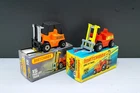 Matchbox Lesney No 15 Fork Lift Truck Pair Exc Plus Original Boxes
