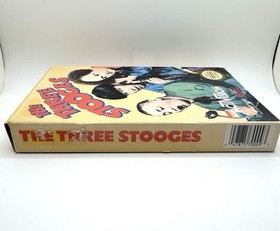 The Three Stooges ( Nintendo NES 1989 ) Tested Game + Original Box + Game Sleeve