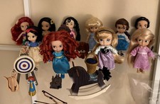 Disney Store Collezione Animatori Principesse Mini Bambole 5" 