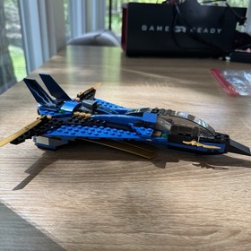 LEGO 9442 Ninjago Jays Storm Fighter with Minifigs + Stickers Applied